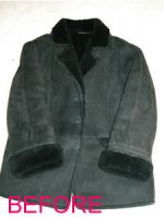 おばちゃんコート「劇的ビフォ→アフター」