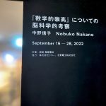 中野信子『数学的崇高』についての脳科学的考察/細谷巖 突き抜ける気配 鑑賞